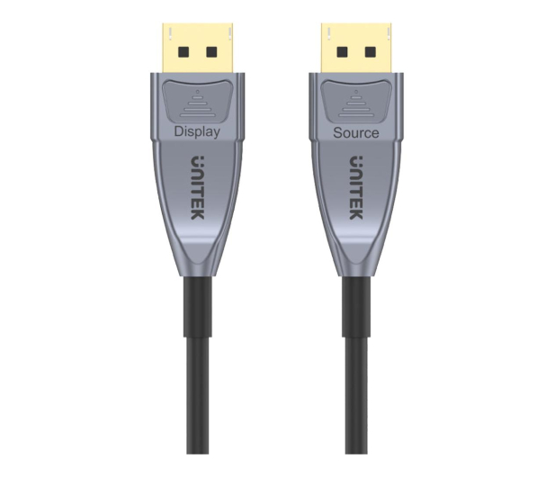 UNITEK DisplayPort 1.4 20m (optyczny, 8K, AOC) C1618GY - 648583 - zdjęcie